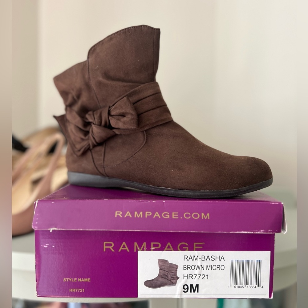 Rampage Brown Booties